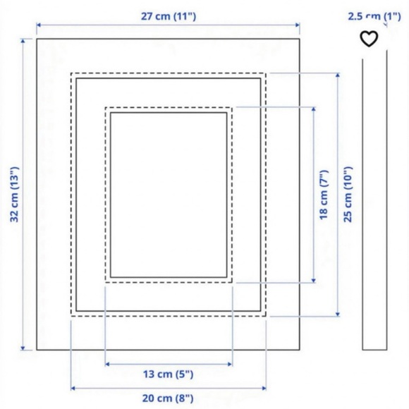 IKEA EDSBRUK black frames 8*10 - Picture 4 of 4